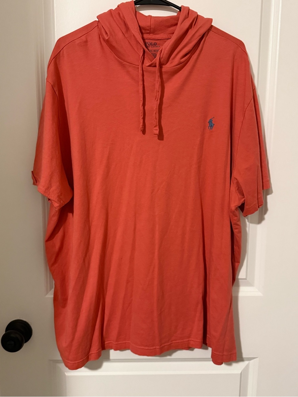 Polo by Ralph Lauren Coral Short-Sleeve Hooded Tee